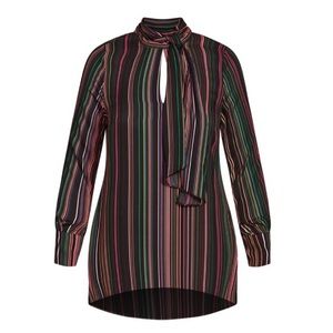 City Chic Women's Plus Size Illusion Tunic